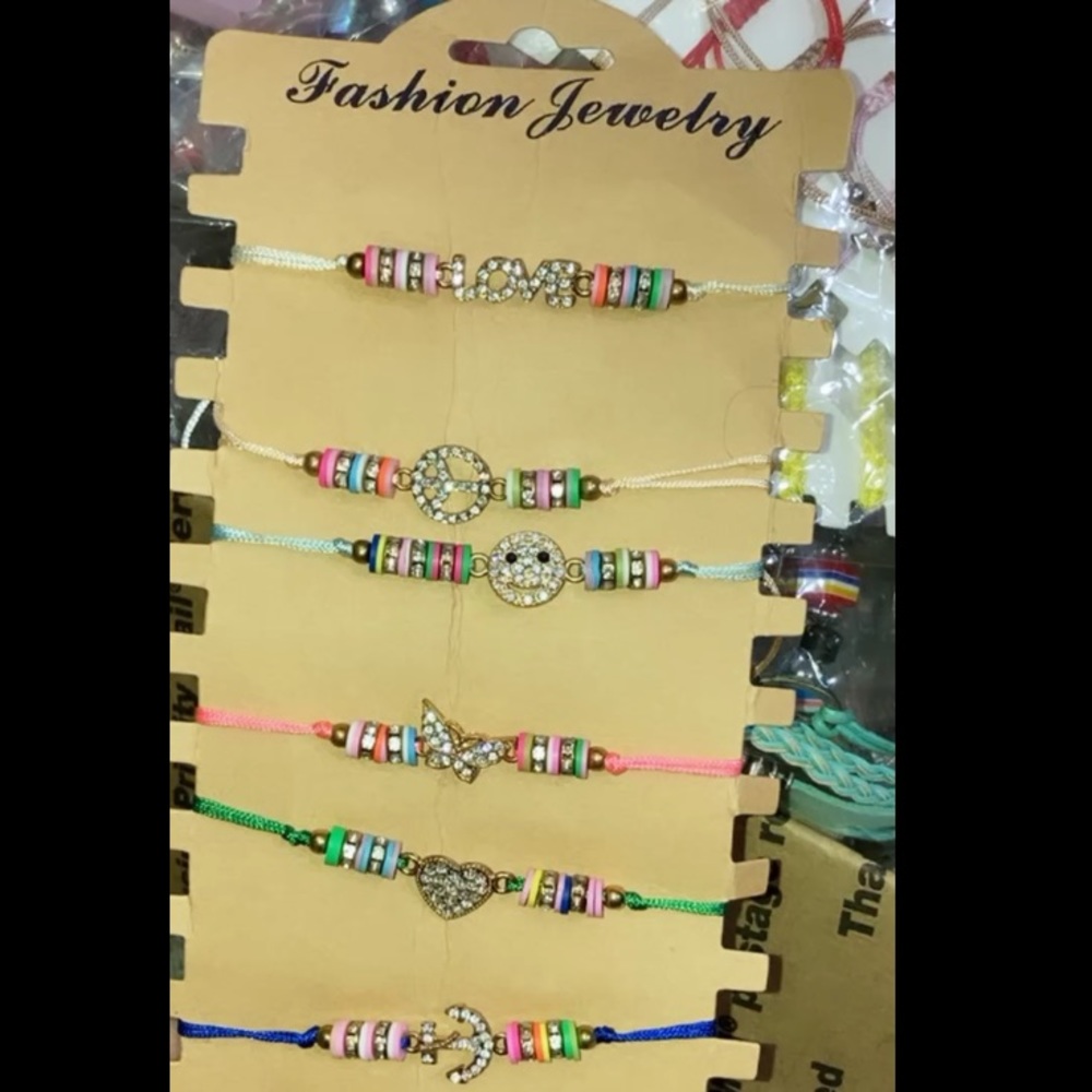 6pc bracelets😍❤️❤️